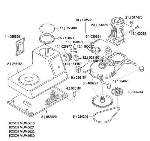 Bosch Universal Parts