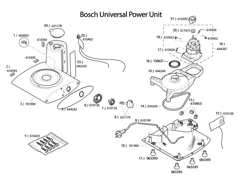Bosch Universal Plus Parts Mixer